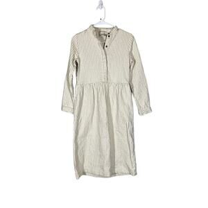 L’envers Stripe 100% Upcycled Cotton Dress Size XS